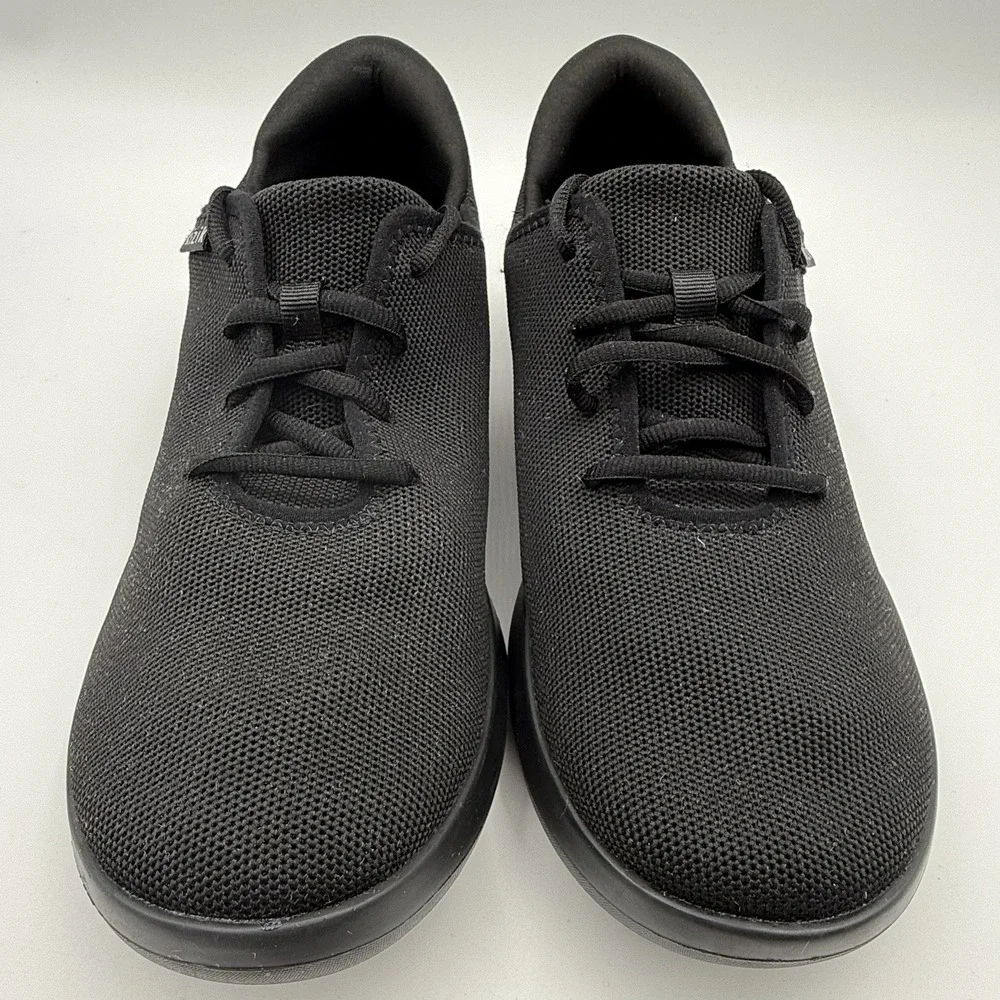 Kizik Madrid Comfort Breath Eco-Knit Black Slip On‎ Sneak M8.5 Wide Wmns 10Wide